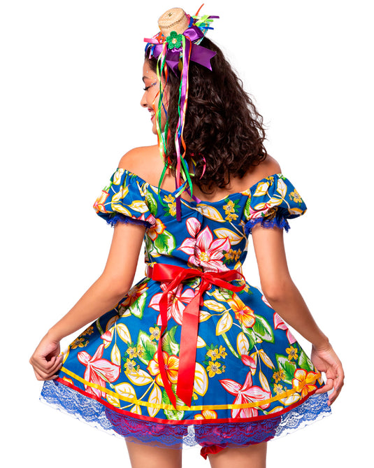 VESTIDOS JUNINO AMARILIS ADULTO - J97011