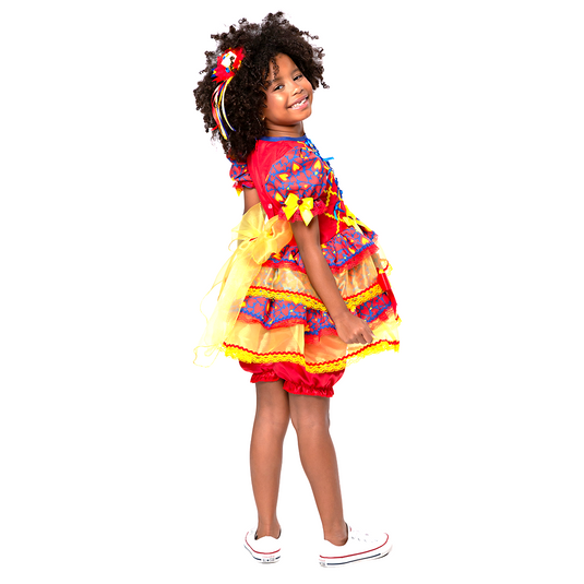 VESTIDO JUNINO AMENDOINZINHO – J2700