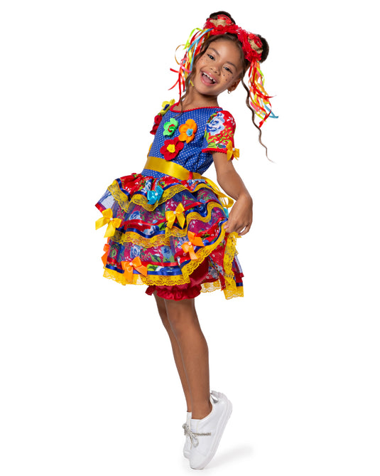 VESTIDO JUNINO ARROZ DOCE – J2702