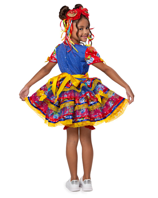 VESTIDO JUNINO ARROZ DOCE – J2702