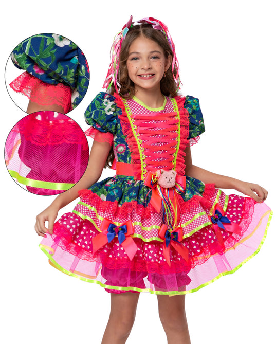 VESTIDO JUNINO BABA DE MOÇA – J2703