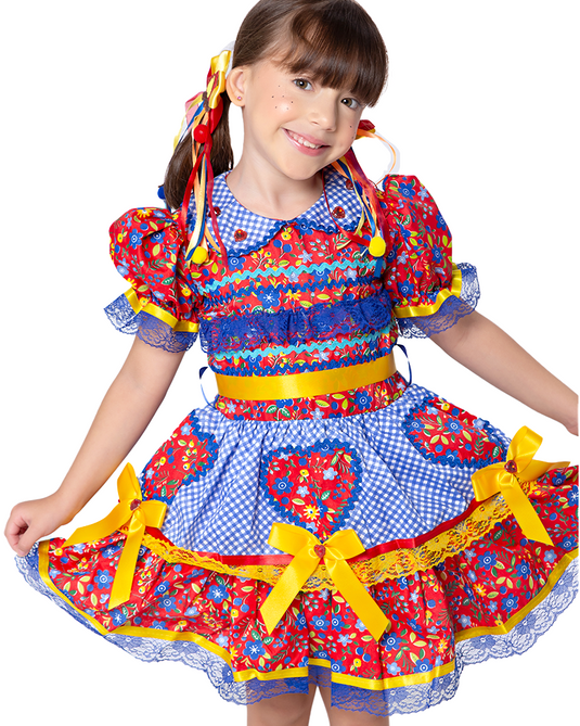 VESTIDO JUNINO BANOFEE - J1551