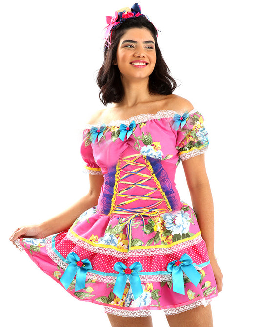 VESTIDO JUNINO BEGONIA – J98300