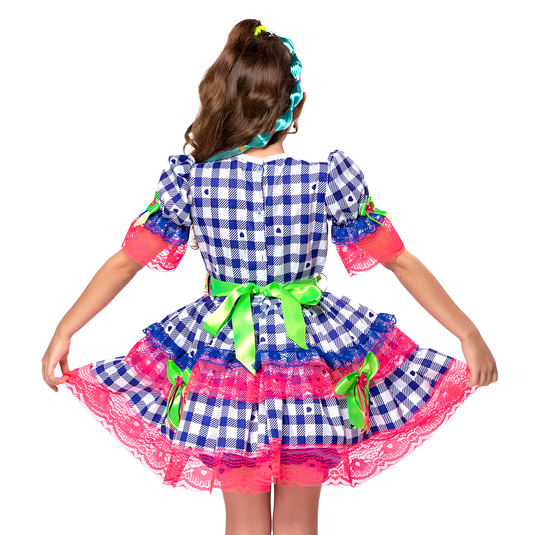 VESTIDO JUNINO BOMBINHA – J2701