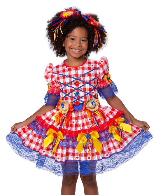 VESTIDO JUNINO BOMBINHA – J2701