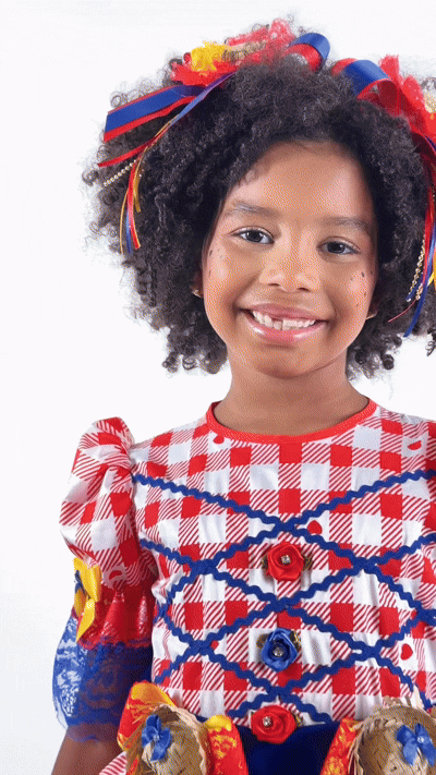 VESTIDO JUNINO BOMBINHA – J2701