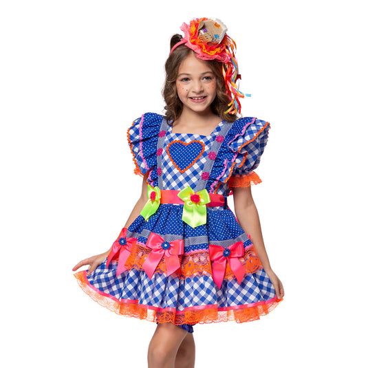 VESTIDO JUNINO CHANTILLY - J2704