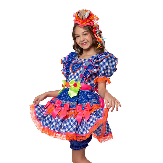 VESTIDO JUNINO CHANTILLY - J2704