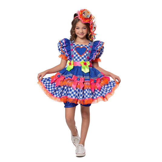 VESTIDO JUNINO CHANTILLY - J2704