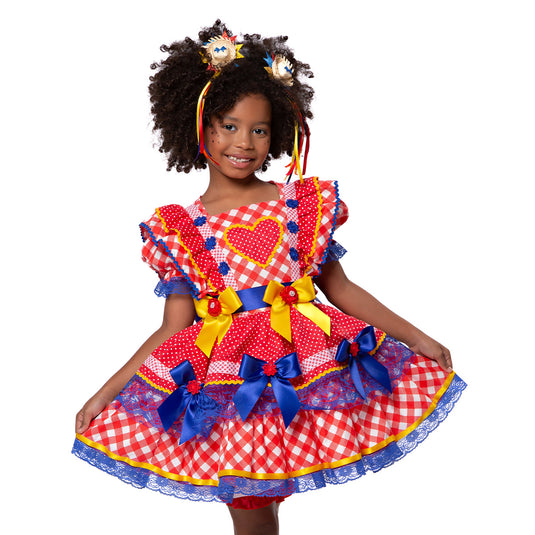 VESTIDO JUNINO CHANTILLY - J2704