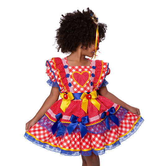 VESTIDO JUNINO CHANTILLY - J2704