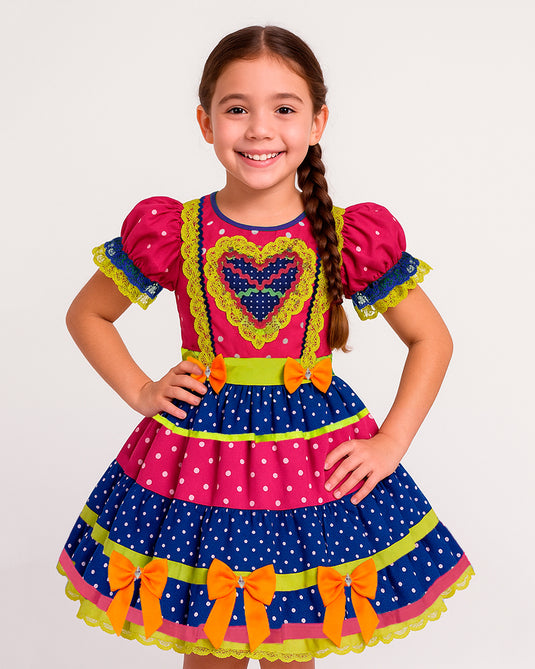 VESTIDO JUNINO COQUINHO – J2708