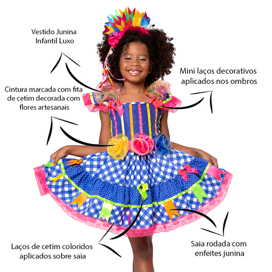 VESTIDO JUNINO DAFNE – J2305
