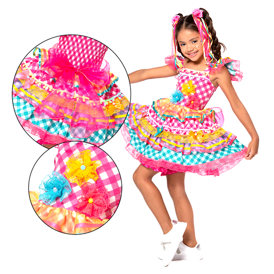 VESTIDO JUNINO DALIA – J2303