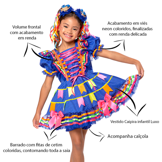 VESTIDO JUNINO DALILA – J2304