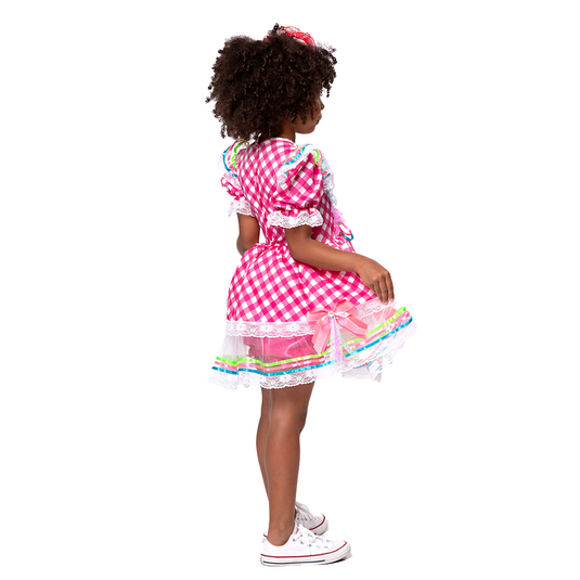 VESTIDO JUNINO JUJUBINHA - J2710