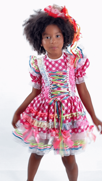 VESTIDO JUNINO JUJUBINHA - J2710