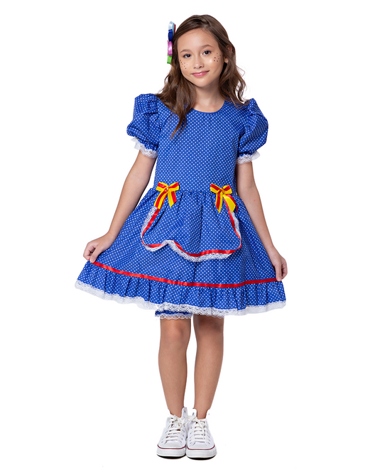 VESTIDO JUNINO LETÍCIA - J1793