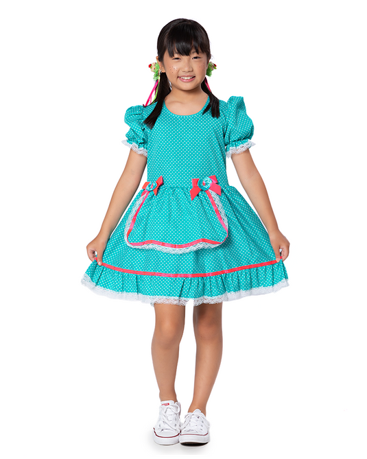 VESTIDO JUNINO LETÍCIA - J1793