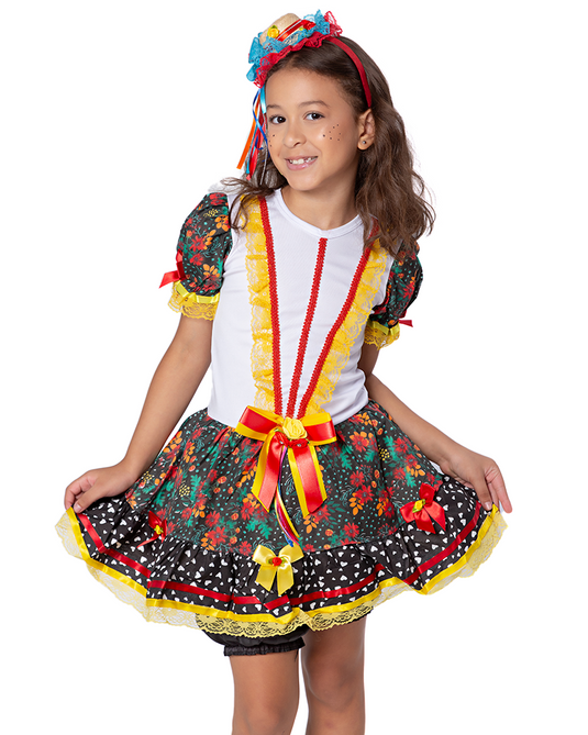 VESTIDO JUNINO MARIA ANABEL - J1767