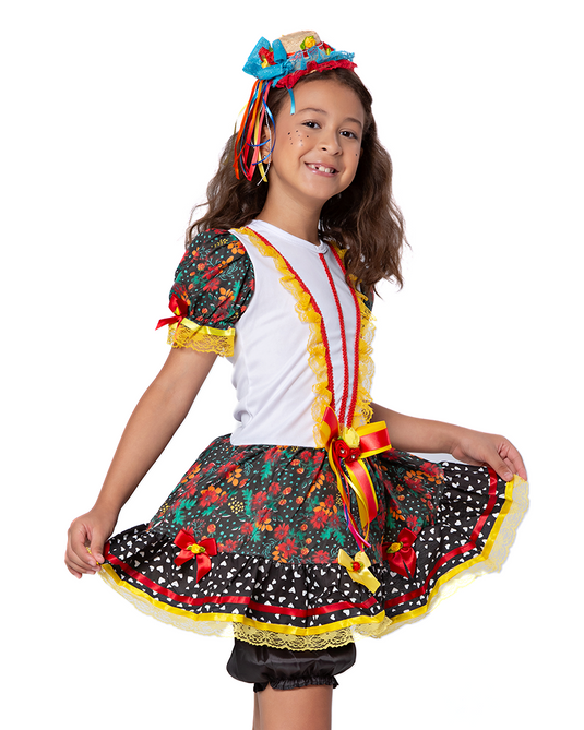 VESTIDO JUNINO MARIA ANABEL - J1767
