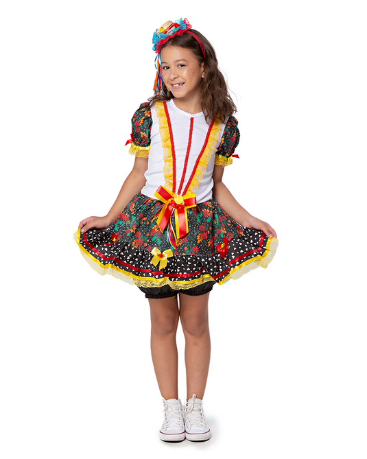 VESTIDO JUNINO MARIA ANABEL - J1767