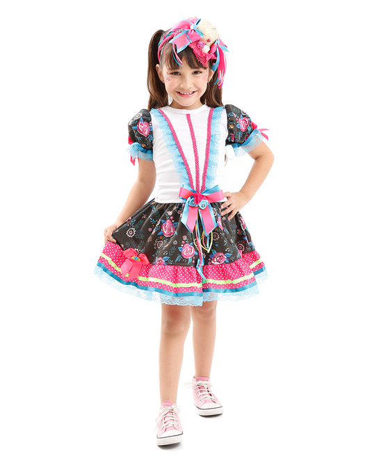 VESTIDO JUNINO MARIA ANABEL - J1767