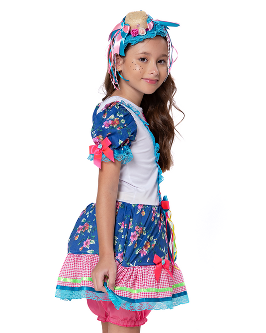 VESTIDO JUNINO MARIA ANABEL - J1767