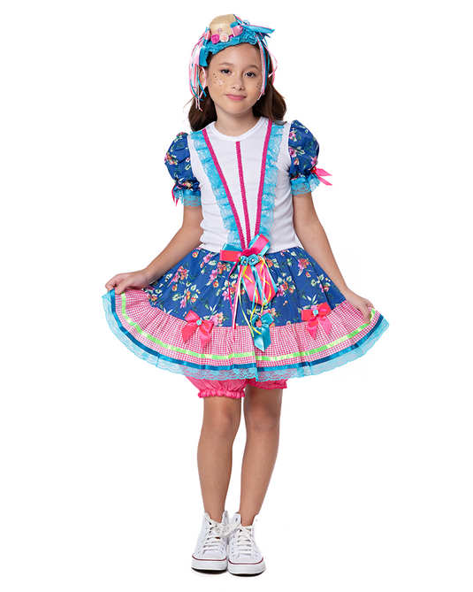 VESTIDO JUNINO MARIA ANABEL - J1767