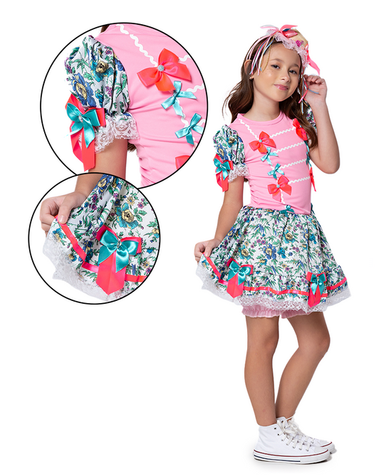 VESTIDO JUNINO MARIA ARLETE - J1765