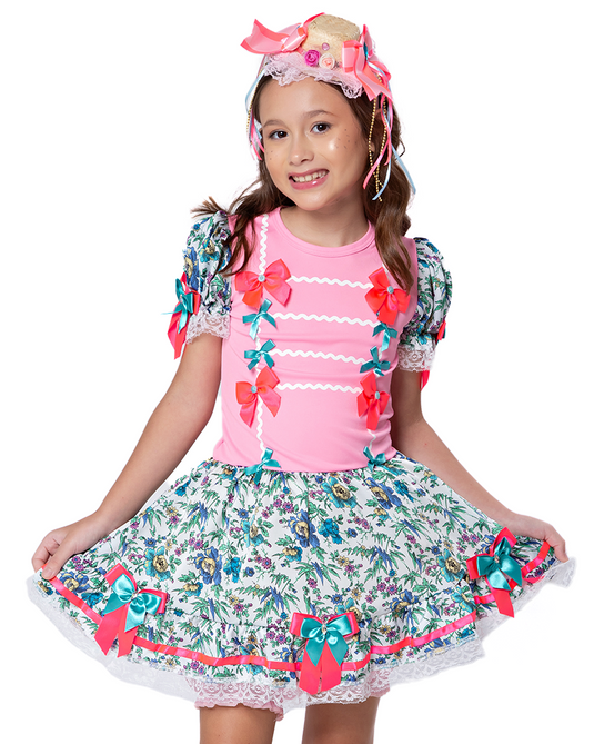 VESTIDO JUNINO MARIA ARLETE - J1765
