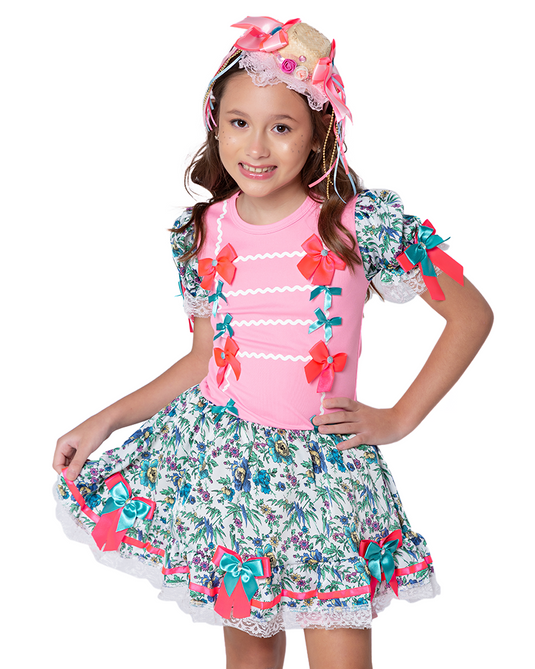 VESTIDO JUNINO MARIA ARLETE - J1765