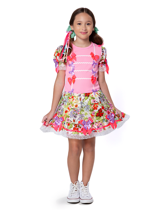 VESTIDO JUNINO MARIA ARLETE - J1765