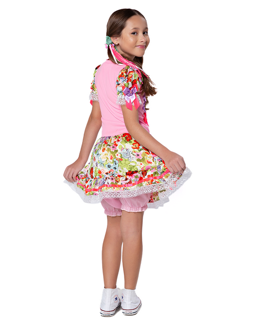 VESTIDO JUNINO MARIA ARLETE - J1765
