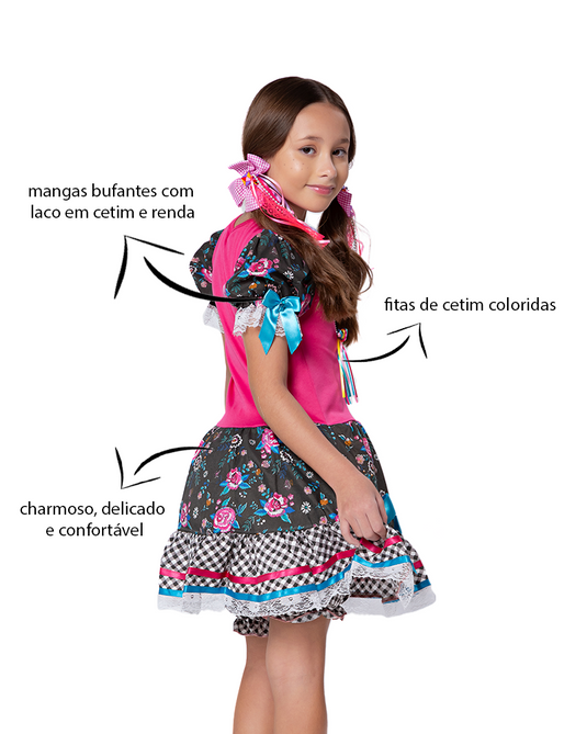 VESTIDO JUNINO NADINE - J1776