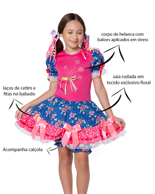 VESTIDO JUNINO NADINE - J1776