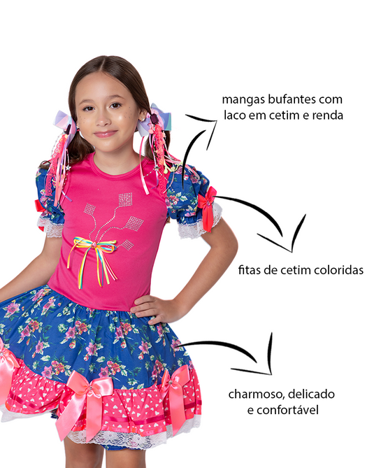 VESTIDO JUNINO NADINE - J1776