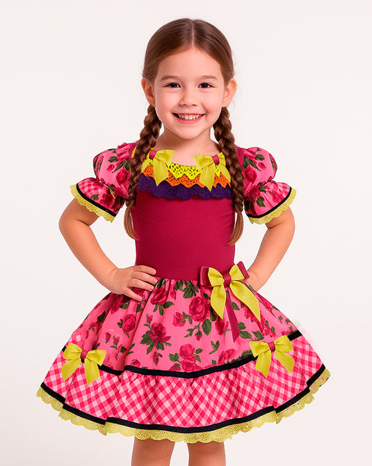 VESTIDO JUNINO RAFAELA – J2307