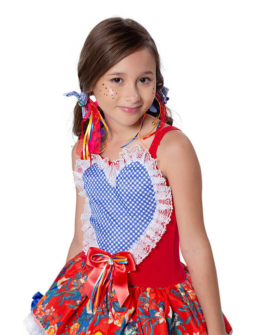 VESTIDO JUNINO SAFIRA - J1788