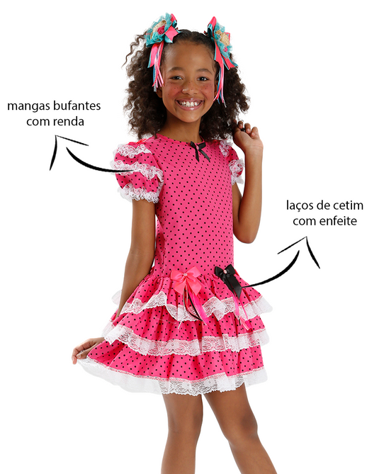 VESTIDO JUNINO SANDY - J1772