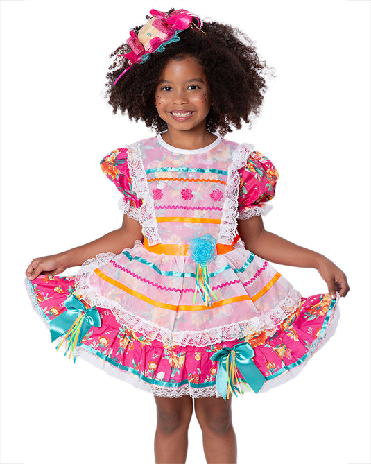 VESTIDO JUNINO TAPIOQUINHA - J1582