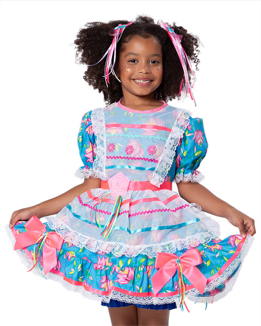 VESTIDO JUNINO TAPIOQUINHA - J1582