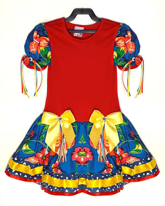 VESTIDO JUNINO MARIA ANALU-INFANTIL