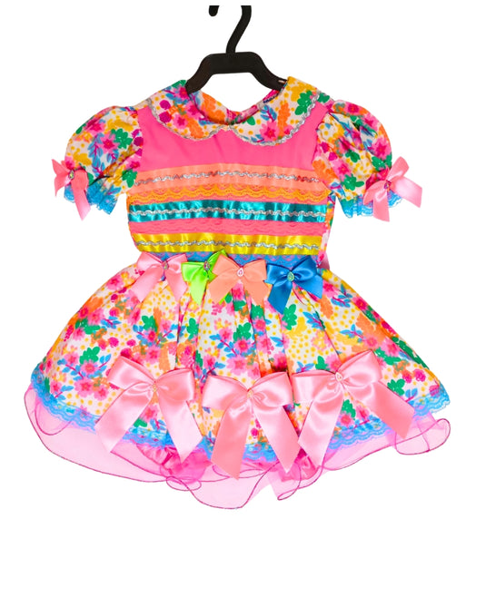 VESTIDO JUNINO DOCINHO- INFANTIL