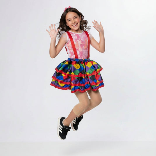 SAIA COM SUSPENSÓRIO INFANTIL - C0284