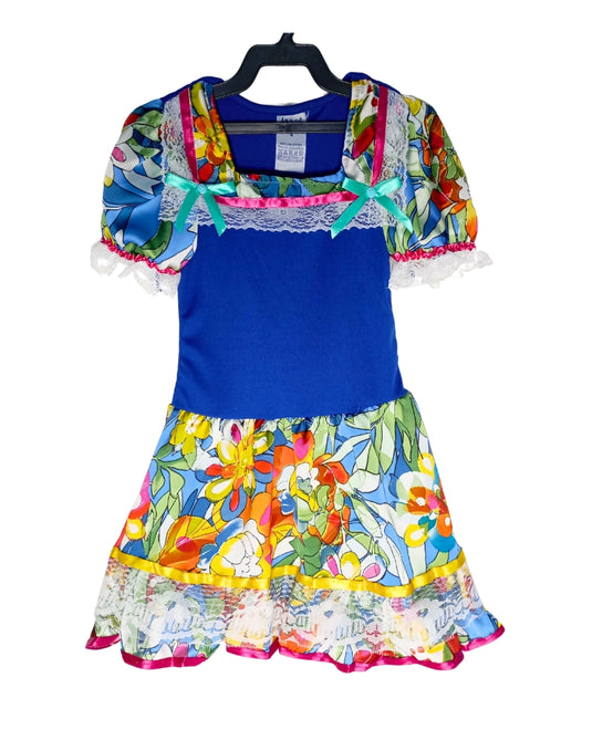 VESTIDO JUNINO MARIA ALINE- INFANTIL