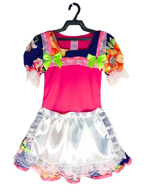 VESTIDO JUNINO MARIA ANITA- INFANTIL