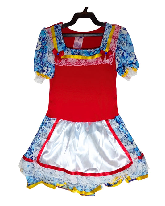 VESTIDO JUNINO MARIA ANITA- INFANTIL