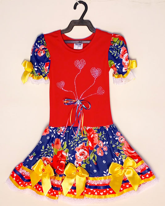 VESTIDO JUNINO NATACHA- INFANTIL