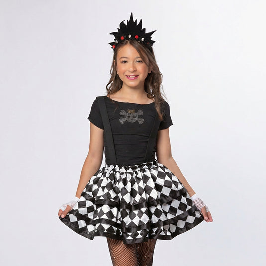 SAIA COM SUSPENSÓRIO INFANTIL - C0284